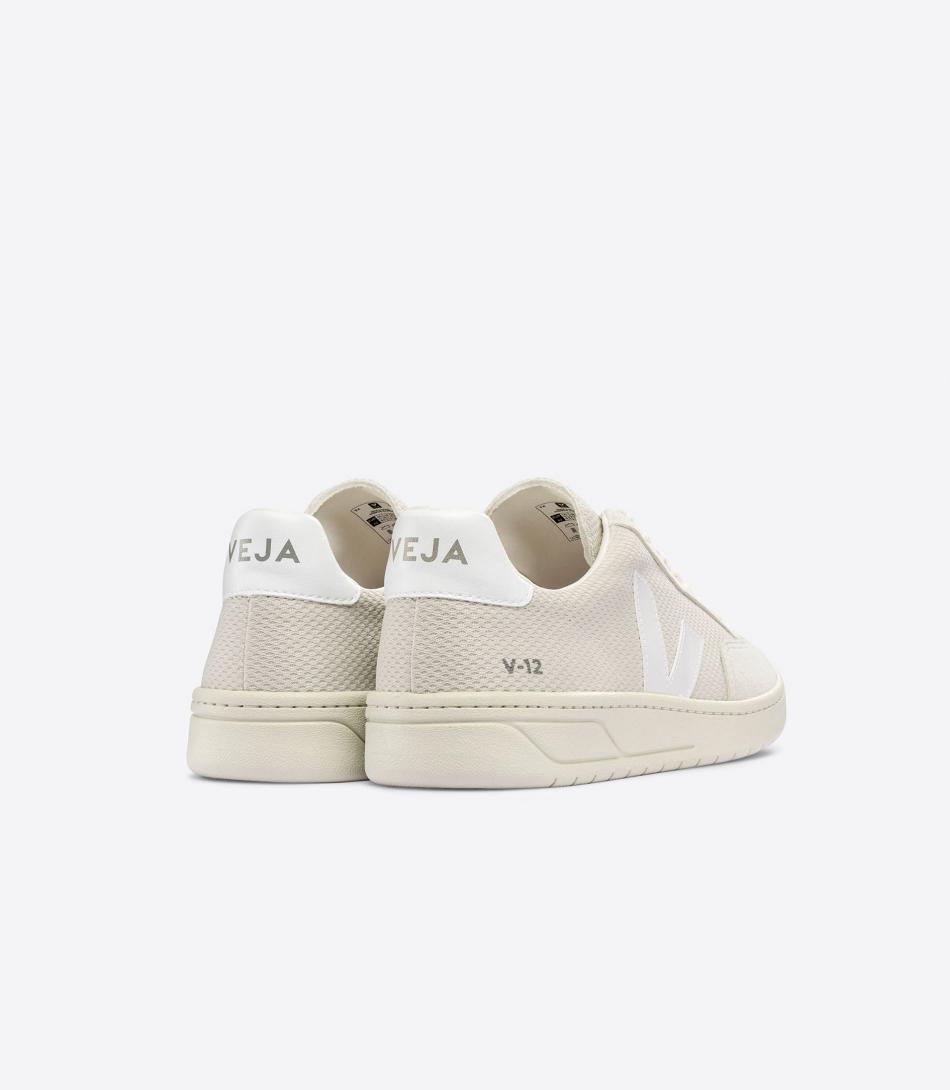 Veja Alveomesh Natural V-12 Dames Beige | FBEUI69544