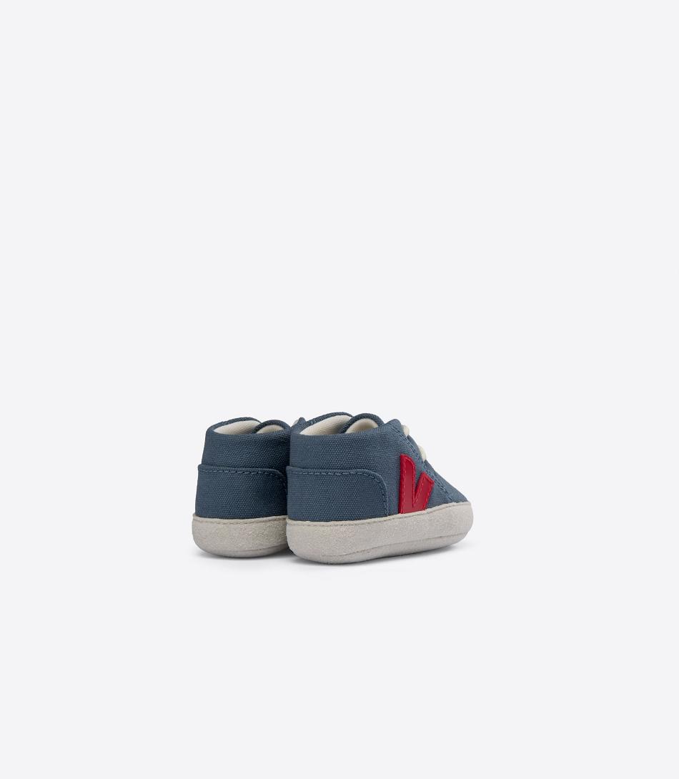 Veja Baby Canvas California Pekin Kids Vegan Indigo | BEDFL47727