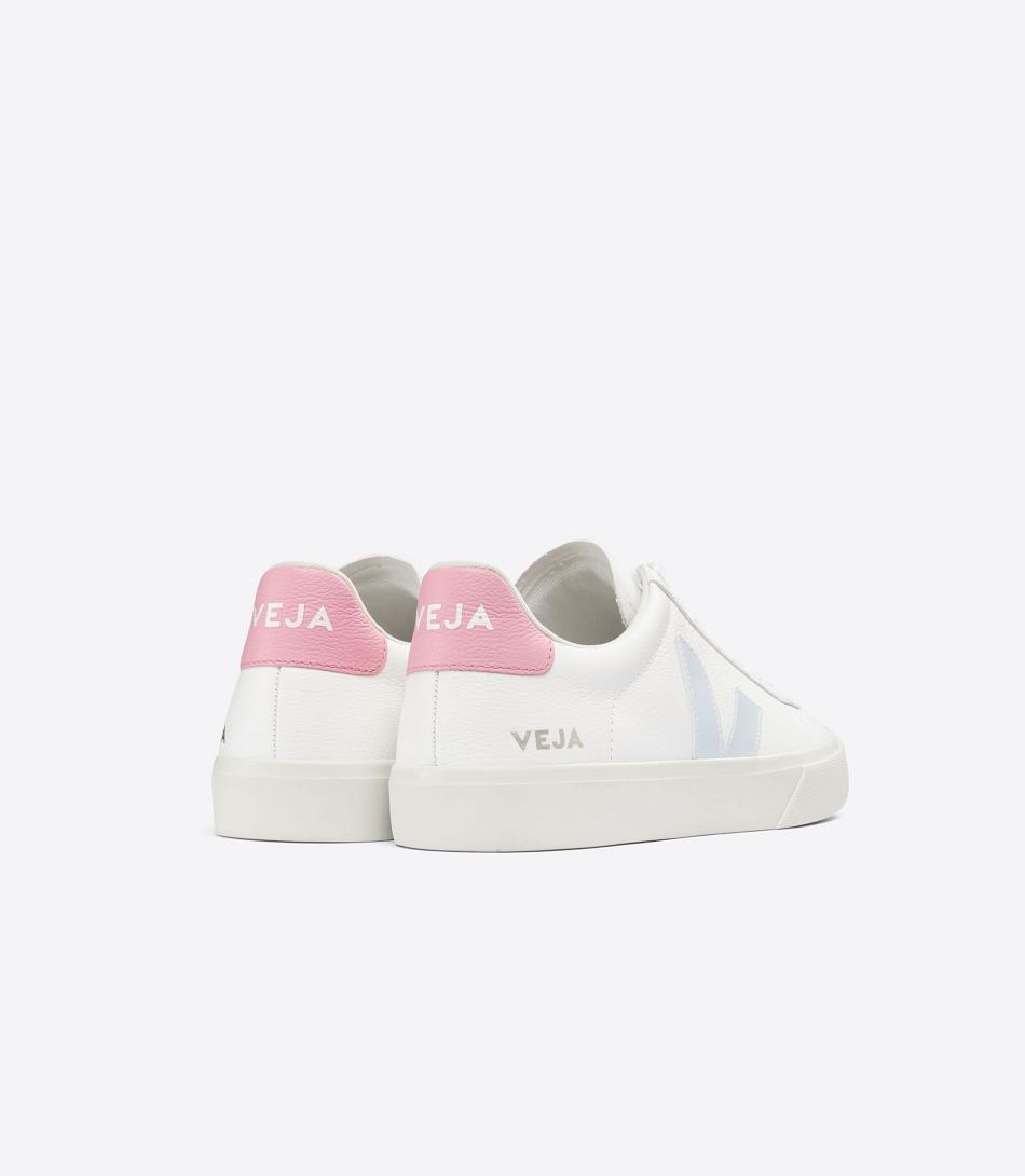 Veja Chromefree Leren Guimauve Campo Dames Wit | BEICD42105