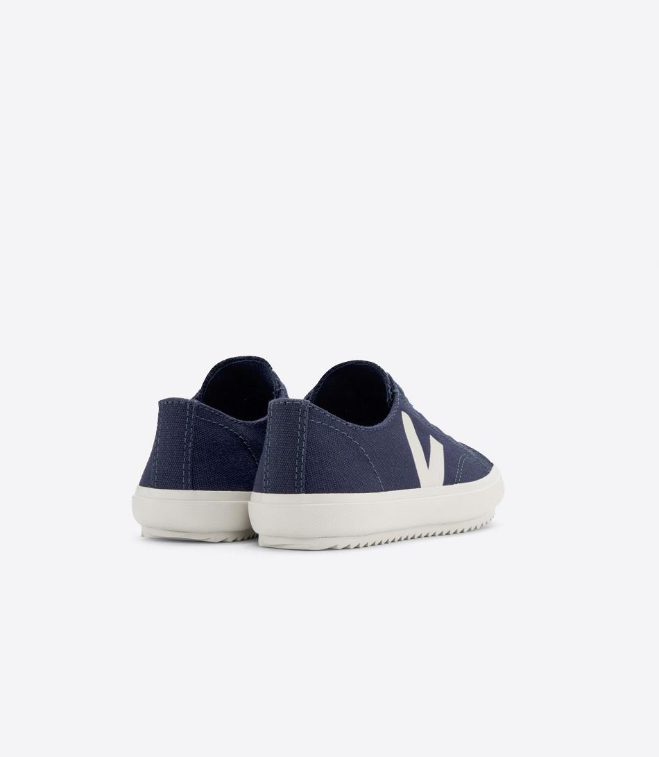 Veja Elastic Laces Canvas Marine Pierre Flip Kinderen Blauw | BEZPD98804