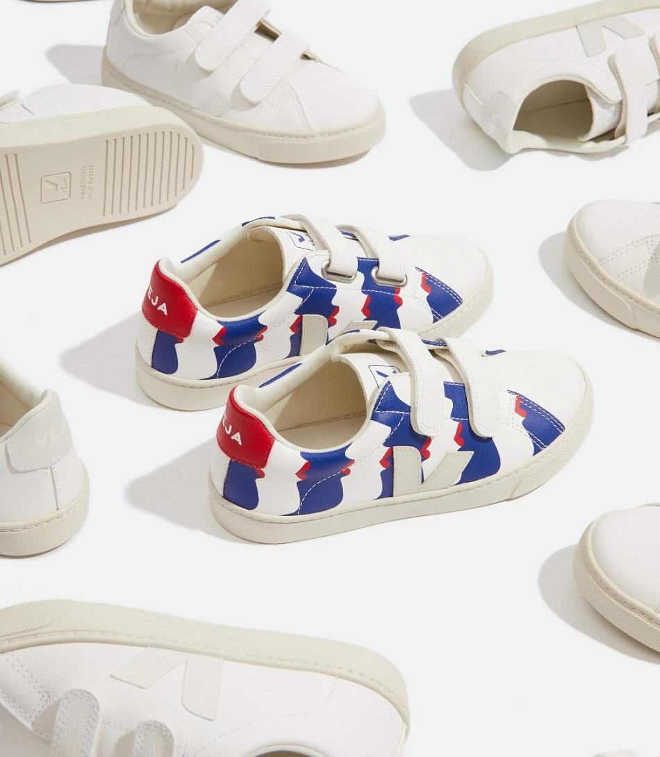 Veja Esplar Chromefree Leren Malika Favre Lips Multi Kids Outlet Gekleurd | BEQAV77508