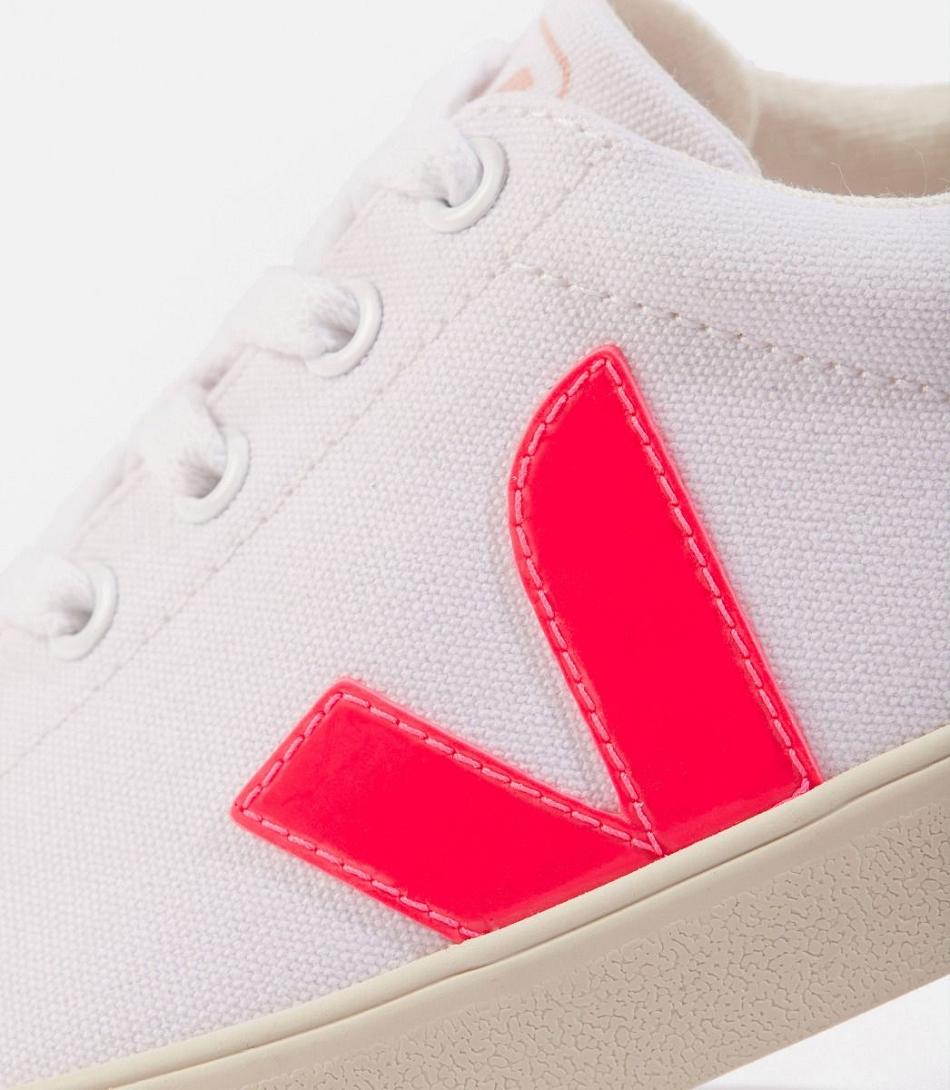 Veja Esplar Se Canvas Rose Fluo Petale Adults Outlet Wit Roze | FBEHY27429