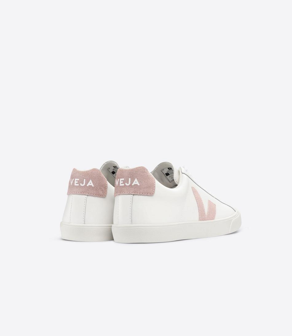 Veja Leren Babe Esplar Dames Wit | BENEJ30098