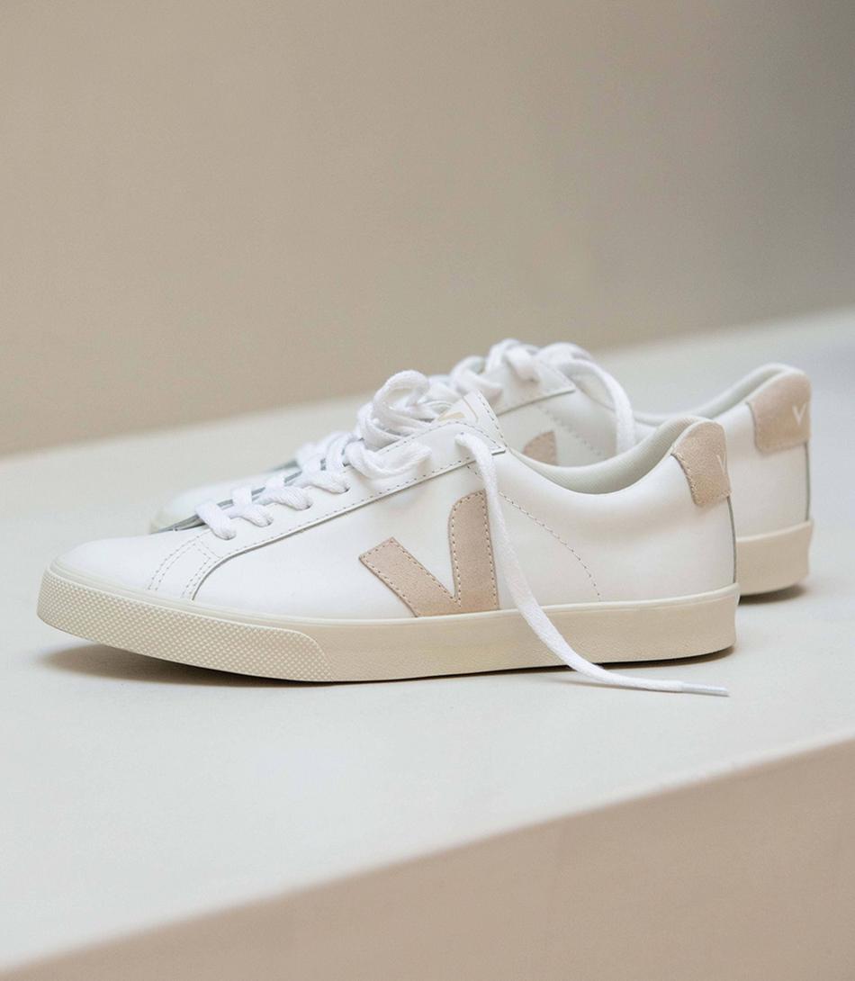 Veja Leren Sable Esplar Dames Wit | EBEVG59947