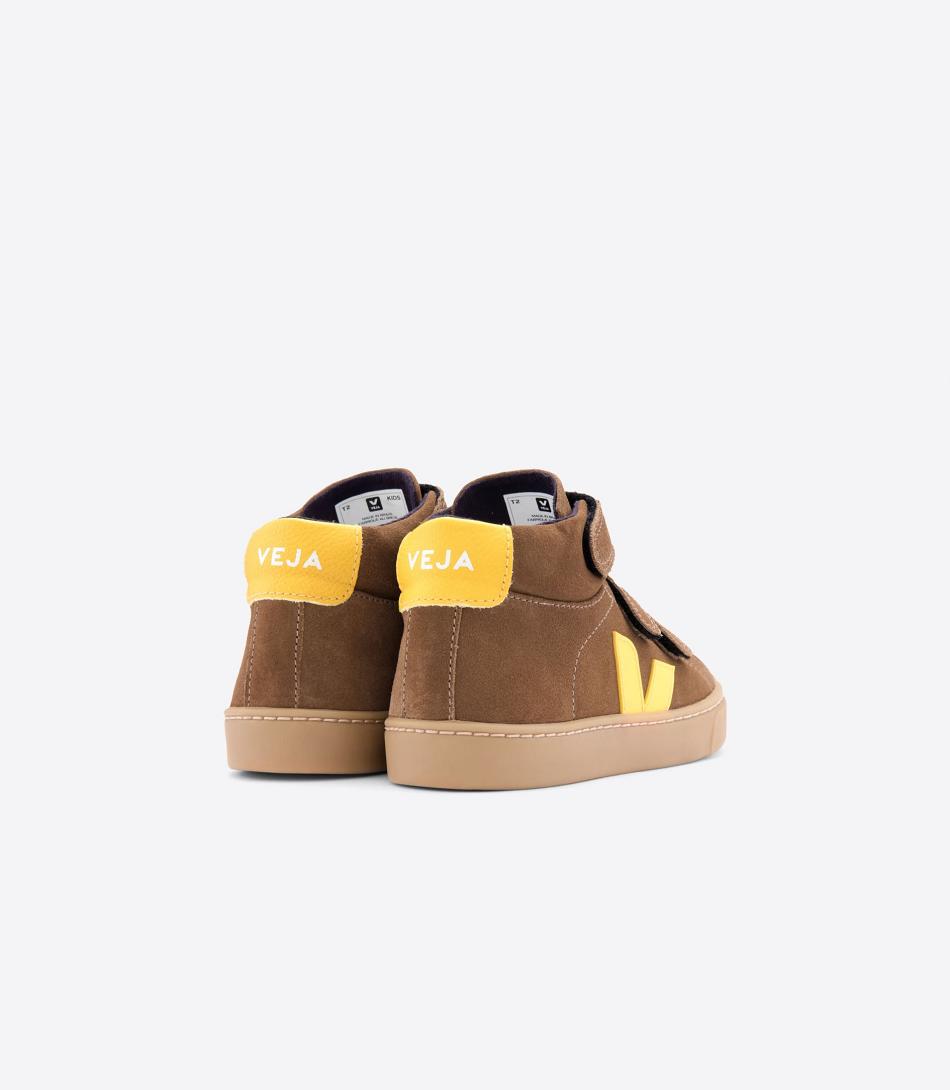 Veja Mid Suede Tonic Esplar Kinderen Bruin | GBEEC73874