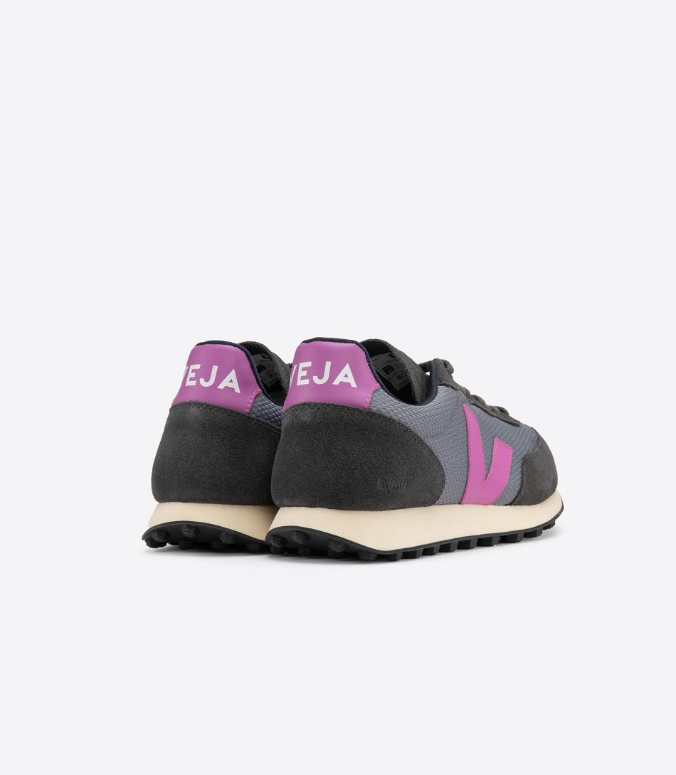 Veja Rio Branco Alveomesh Concrete Ultraviolet Adults Outlet Zwart | BEICD97960