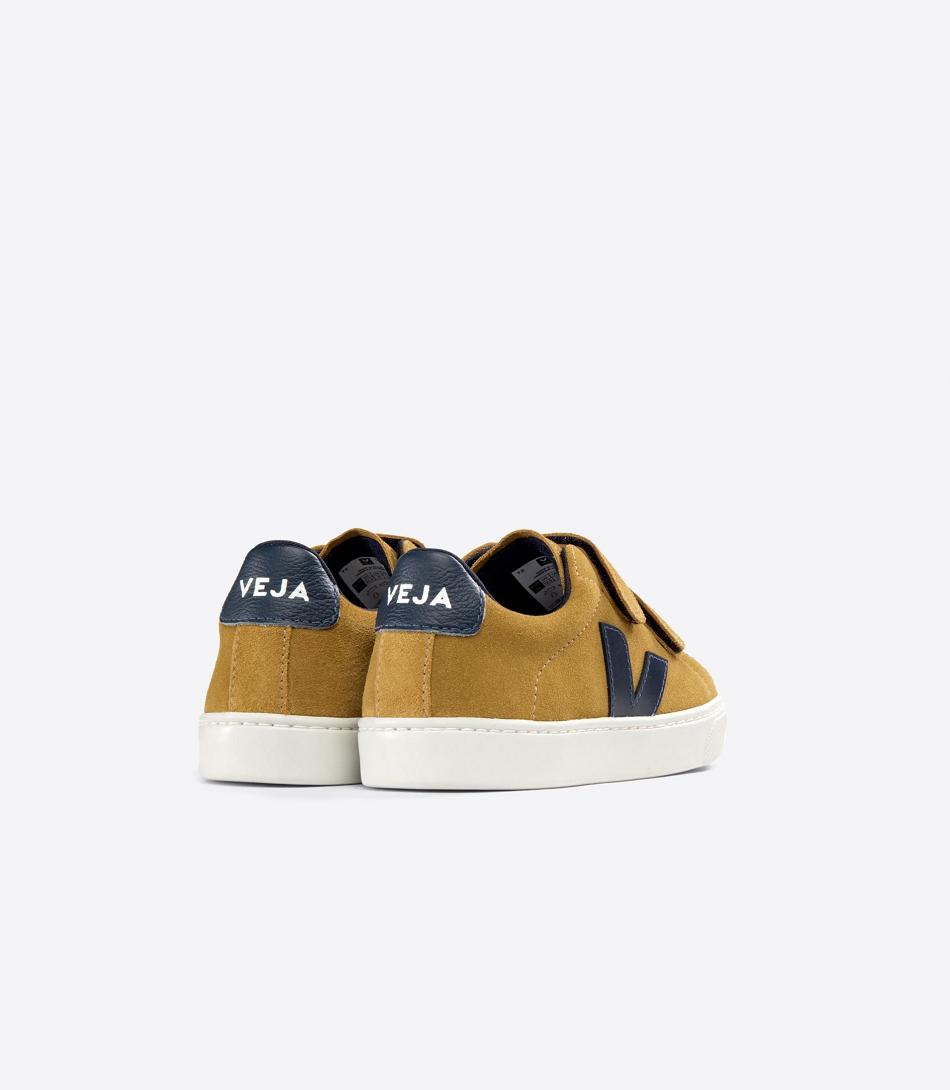 Veja Suede Camel Nautico Esplar Kinderen Bruin | TBEPQ80476