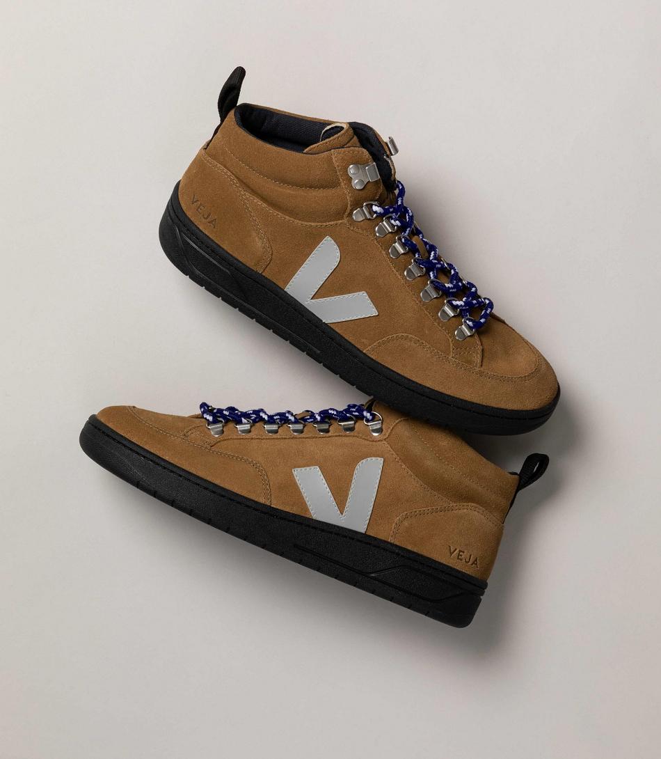 Veja Suede Tent Sole Roraima Dames Grijs Zwart | PBEQX91110