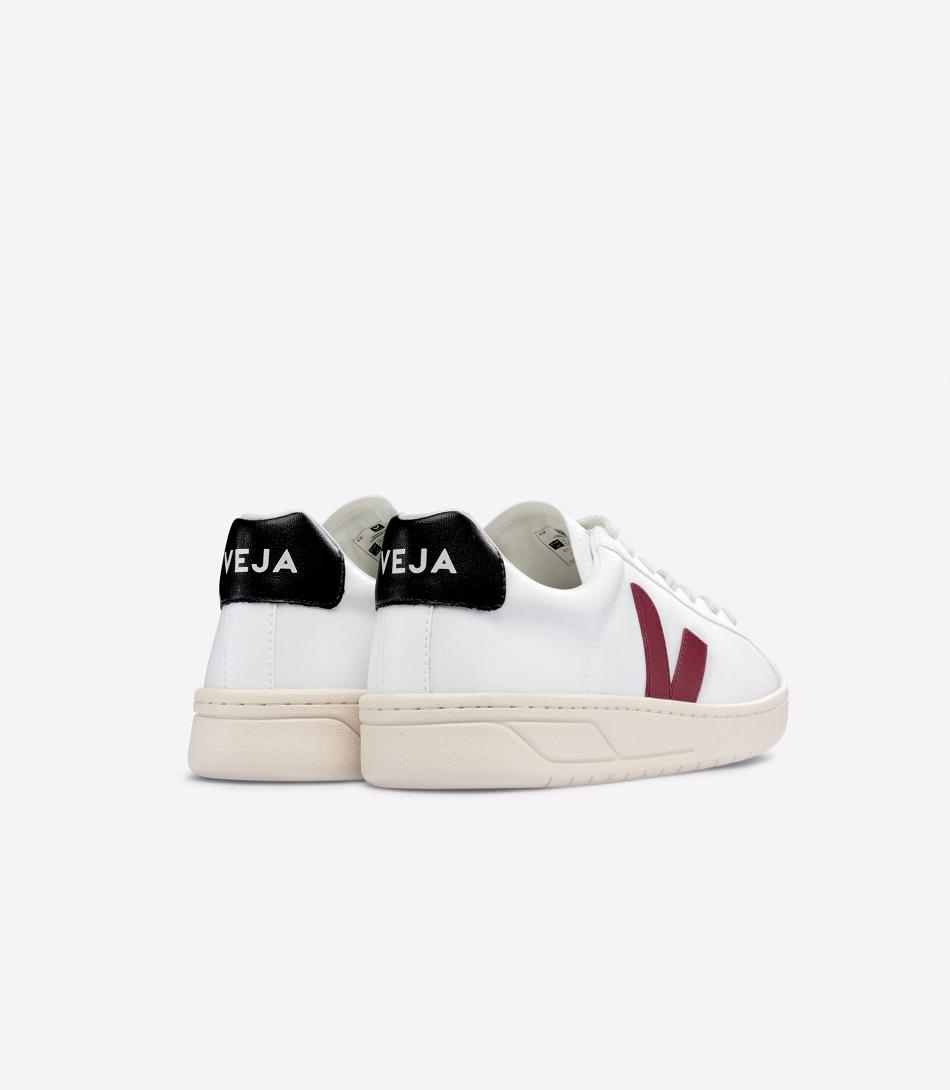 Veja Urca Cwl Marsala Adults Vegan Wit Zwart | BEXBR28092