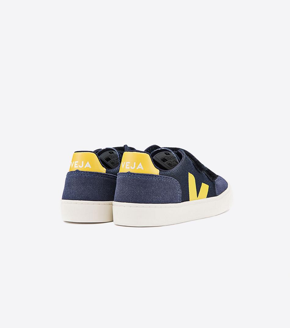 Veja V-12 Canvas Nautico Kids Outlet Goud Geel | GBEUC28203