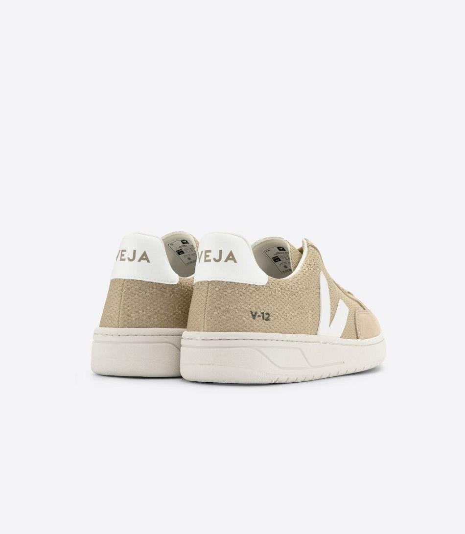 Veja V-12 Veganistische Alveomesh Dune Adults Vegan Wit | MBEHR67024