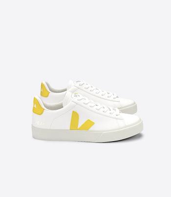 Veja Campo Chromefree Leren Tonic Adults Outlet Wit | BENZX80017