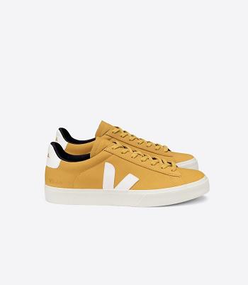 Veja Campo Nubuck Moutarde Adults Outlet Wit | UBETG92269