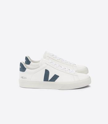 Veja Chromefree Leren California Campo Dames Wit | BEZPD91477