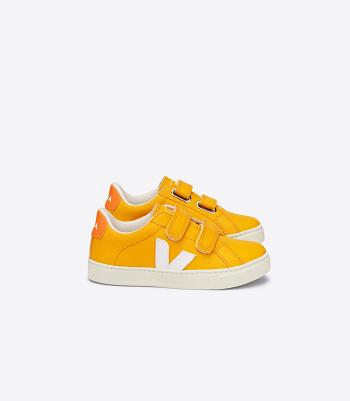 Veja Chromefree Leren Ouro Esplar Kinderen Wit | BEJVR57014