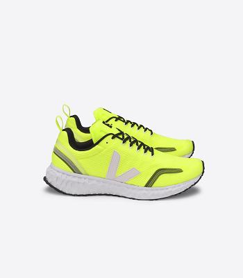 Veja Condor Mesh Jaune Fluo Adults Outlet Wit | BBESO28957