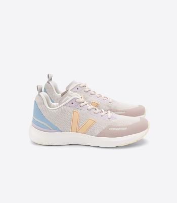 Veja Impala Engineered-mesh Natural Peach Adults Vegan Beige | LBESX92451