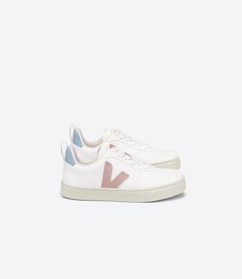 Veja Laces Cwl Babe V-10 Kinderen Wit Blauw | XBEGW31067