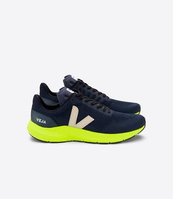 Veja Marlin V-knit Atomo Pierre Adults Vegan Zwart | UBETG76950