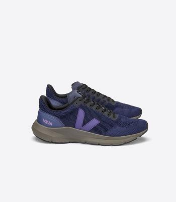 Veja Marlin V-knit Nil Kaki Sole Adults Outlet Paars | QBEWA22179