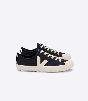 Veja Nova Canvas Pierre Adults Vegan Zwart | BBESO98143