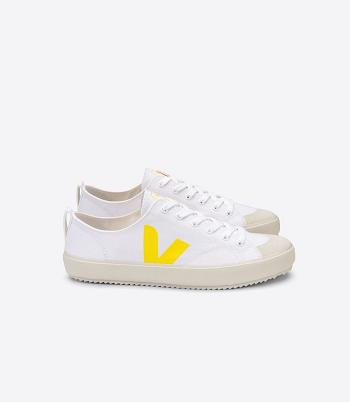 Veja Nova Canvas Tonic Adults Outlet Wit | BEQCS49314