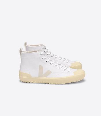 Veja Nova Ht Canvas Butter Sole Adults Outlet Wit | BEJZR58573