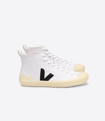 Veja Nova Ht Canvas Butter Sole Adults Vegan Wit Zwart | ABEWC96602