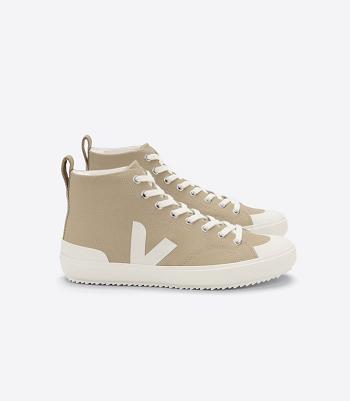 Veja Nova Ht Canvas Dune Pierre Adults Vegan Beige | PBEQX87262