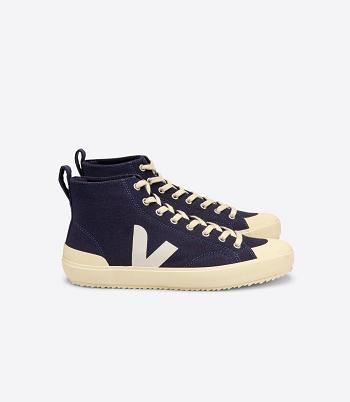 Veja Nova Ht Canvas Nautico Butter Sole Adults Outlet Indigo | UBETG95923