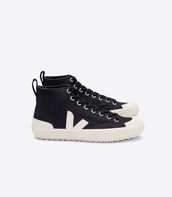 Veja Nova Ht Canvas Pierre Adults Vegan Zwart | BEXMI15342