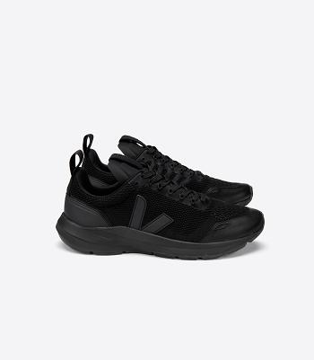 Veja Performance Runner V-knit Rick Owens Adults Outlet Zwart | ABEWC40187