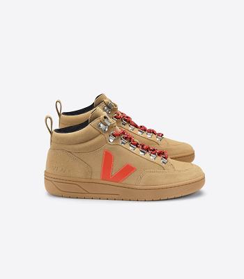 Veja Roraima Suede Desert Gum Sole Adults Outlet Oranje | ABEDF48591