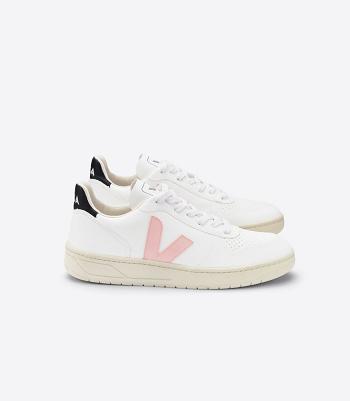 Veja V-10 Cwl Petale Adults Outlet Wit Zwart | MBEHR86385