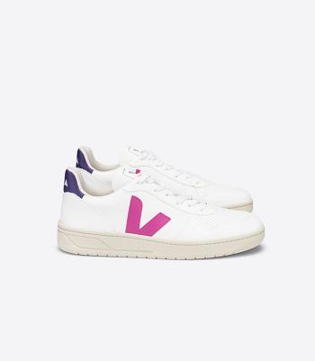 Veja V-10 Cwl Ultraviolet Adults Outlet Wit Paars | UBEND88734