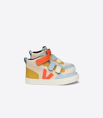 Veja V-10 Mid Suede Make My Lemonade Sable Kids Outlet Gekleurd | UBEND53123