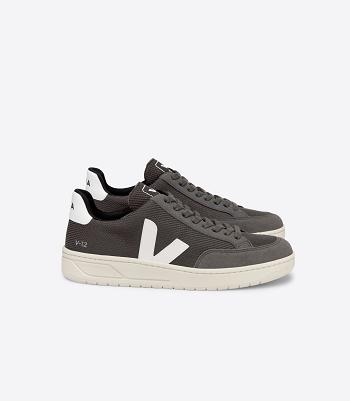 Veja V-12 Veganistische B-mesh Grafite Adults Vegan Wit | XBEBH27856