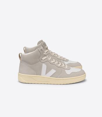 Veja V-15 Nubuck Natural Adults Outlet Beige | FBEHY16216