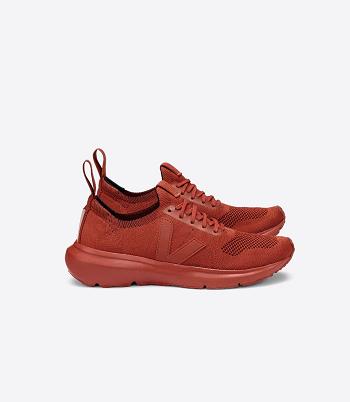 Veja V-knit Rick Owens Full Rust Adults Outlet Rood | BEEGJ57257